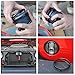 opar Black Front Headlight & Turn Signal Cover Guard Kit for 2007-2018 Jeep Wrangler JK & Wrangler Unlimited