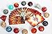 TL 18 Various Bakucase Battle Brawlers with 18 Metal Card Toy All Different Amazing Best Gif