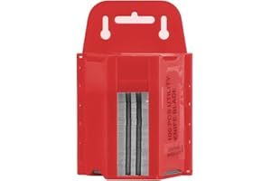 Zeluga 19-138 100 Pc. SK2 Steel Utility Hook Blade with Wall Mountable Dispenser