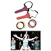 GEORLD Hen Stag Party Head Ring Toss Hoopla Game for Girl Night Out Bachelorette Party Games(2 Hoopla Toy,12 Colorful Rings and 2 Novelty Whistle)