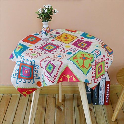 Exotic Style tablecloths of small square table table cloth round of coffee table cloth of freshness of small water national characteristics (size: 140 140 cm) cloth