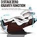 OOTORI Full Body Massage Chair, Zero Gravity & Air Massage Foot Roller Shiatsu Recliner, with Heater and Vibrating Brown