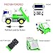 Recycle Trash Trucks Garbage Dump Truck Toys Friction Powered for Kids Vehicle for Boys with Lights and Sound 4 Wheels 1:20 Advanced Simulation Model-City Sanitation Series Green and White