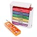 TattyaKoushi Weekly Pill Organizer, Pill Reminder for Elderly, Small Prime Detachable Pill Containers 4 Times a Day, Weekly Pill Sorter Pill Box, Travel Medicine Pill Box Organizer