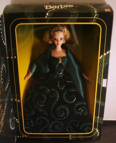 1996 Limited Edition Emerald Enchantment Blonde Barbie Doll