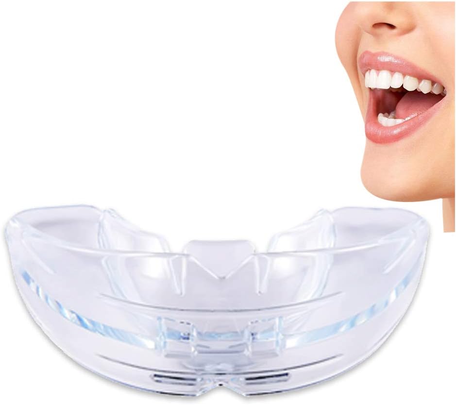 WYFDR Dental Orthodontic Braces, Teeth Straightening Orthodontic Retainer Braces Smile Straighten for Adult Child, Night Mouth Guard Slim