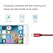 Mscrosmi 2Pack 10FT Extra Long Nylon Braided Lightning to USB Sync Charge Cable Cord Charger with Aluminum Connector for iPhone 6s/6s Plus/6/6Plus/5s/5c/5, iPad/iPod Models (red+black)