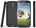Diztronic Matte Back Black Flexible TPU Case for Samsung Galaxy S4 - Retail Packaging
