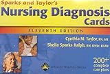 Nursing Diagnosis Cards, Sparks, Sheila M. and Taylor, Cynthia M., 1582558949
