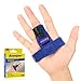 Trigger Finger Splint for Alleviating Finger Locking, Popping, Bending, Stiffness- Tendon Release and Pain Relief from Stenosing Tenosynovitis- Bonus Fastening Tape & Trigger Finger Solutions Booklet