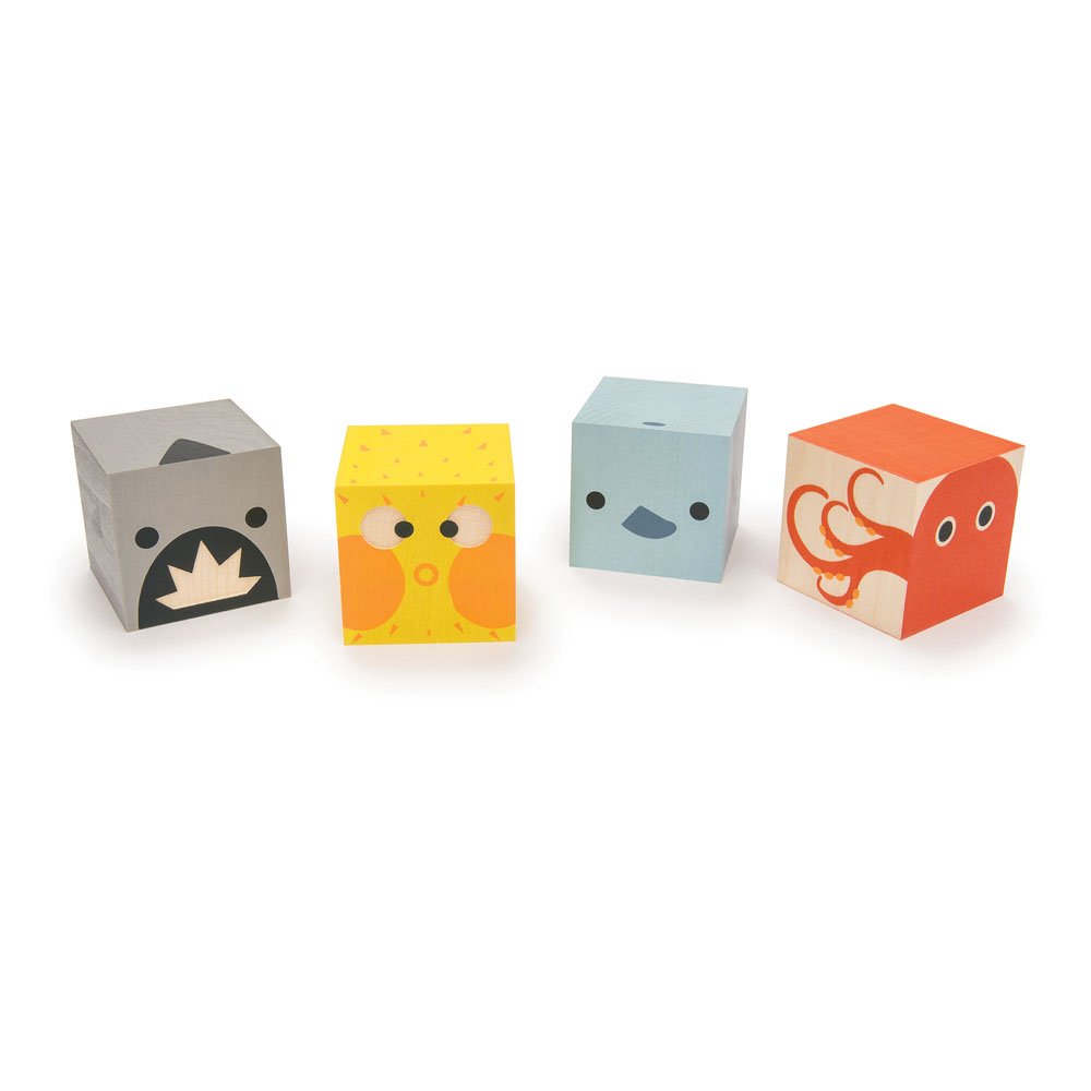 Uncle Goose Cubelings Sea - Made in The USA