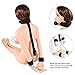 JINL Fetish Neck Collar To Hand Ankle Cuffs Restraints BDSM Nylon Bondage Kit With Ball Slave Gag Adult Game Sex Products For Couples-Black