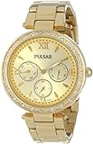 Pulsar Women's PP6106 Analog Display Japanese Quartz Gold Watch