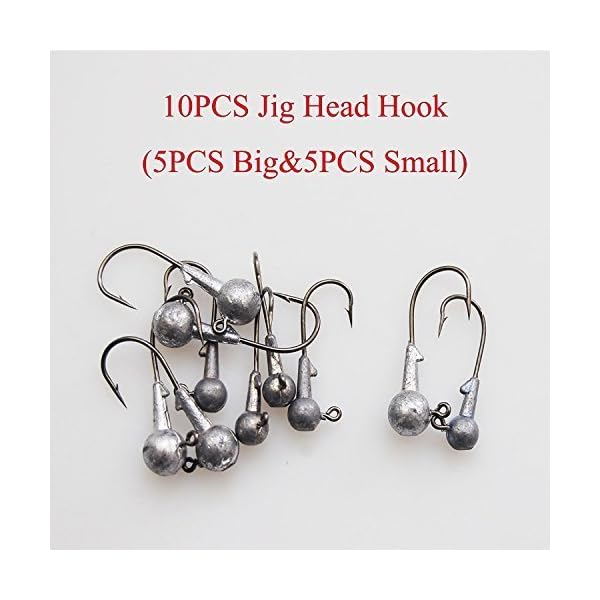 Shaddock-Fishing-110-Piece-Fishing-Lures-Tackle-Kit-Soft-Crappie-Tube-Jigs-Jig-Lead-Heads-Hooks-Fish-Bass-Fishing-Gear-Lures-Kit-Set