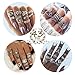 Adramata 43 Pcs Vintage Knuckle Rings Women Girls Stackable Midi Finger Ring Set