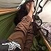 Wise Owl Outfitters Hammock for Camping Double Hammocks Gear for The Outdoors Backpacking Survival or Travel - Portable Lightweight Parachute Nylon DO Green & Khaki