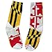 Maryland Flag Athletic Mid-Calf Running Socks