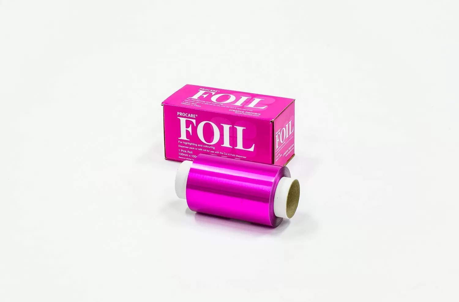 Procare Foils Premium Pink Coloured Foil 100mm x 100m