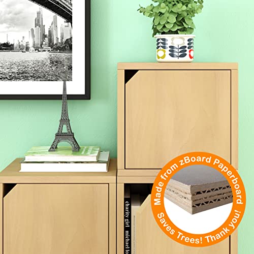 Way Basics Cube Cubby Organizer with Door (ToolFree Assembly and