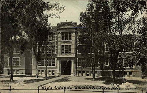 High School Edwardsville, Illinois IL Original Vintage ...