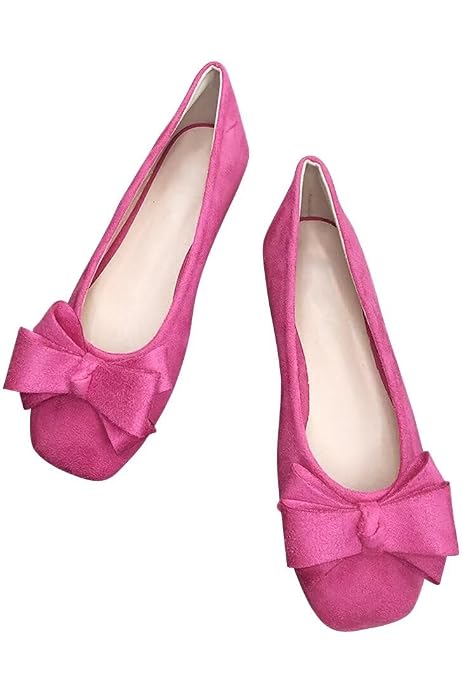 rose pink flats