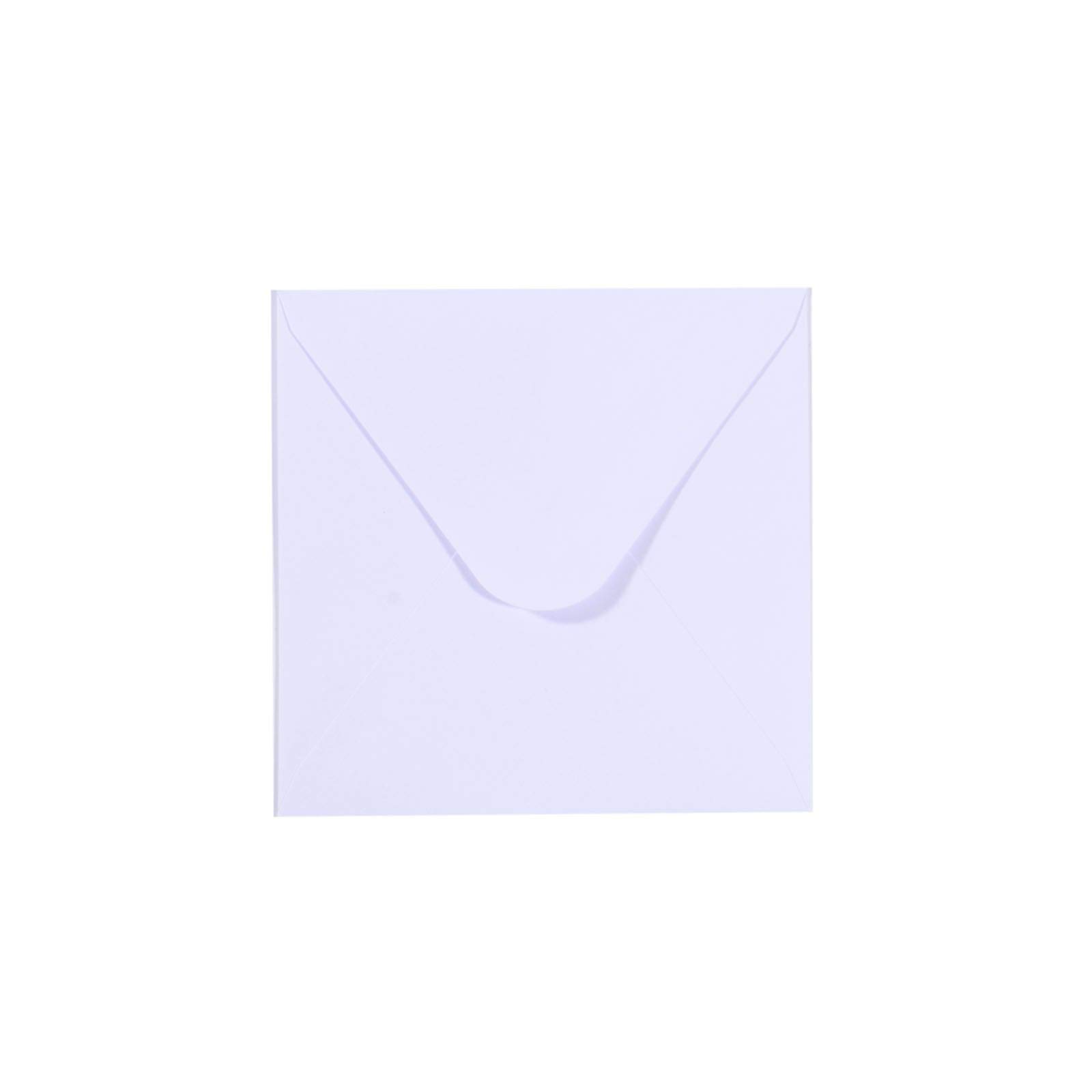 Vaessen Creative Florence Envelopes, Small Square, White, for Cards, Set of 5, Assorted Cards Available