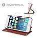 TANNC iPhone 8 Wallet Case, iPhone 7 Case, Flip Leather Phone Case [Screen Protector Included] [Card Slot] [Kickstand] - for iPhone 8 and iPhone 7 - Brown
