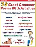 25 Great Grammar Poems with Activities (Grades 3-6)