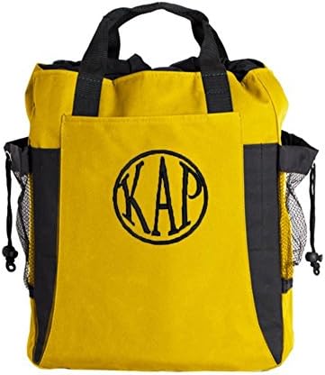 KYS Personalized Backpack Tote Bag (Yellow)