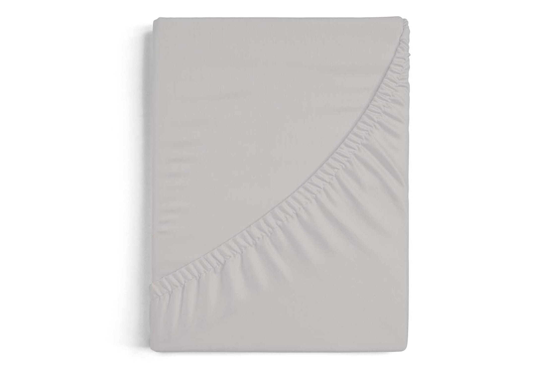Burrito Blanco | Fitted Sheet | 80 cm Bed 100% Cotton | Design A8 | Grey (120 x 190/200 cm.)
