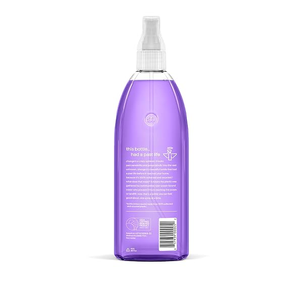 METHOD ALL-PURPOSE CLEANER SPRAY, FRENCH LAVENDER, PERFECT FOR MOST COUNTERS, TILES AND MORE, 28 FL OZ, (PACK OF 1)