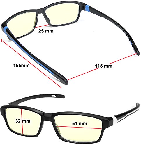 2 Computer+Reading+Glasses+Blocking+Eyestrain