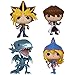 Funko 262 Animation: Yu-Gi-Oh! Series 1 Collectors Yami Yugi, o Kaiba, Blue Eyes White Drago, Dark Magician Girl, Set