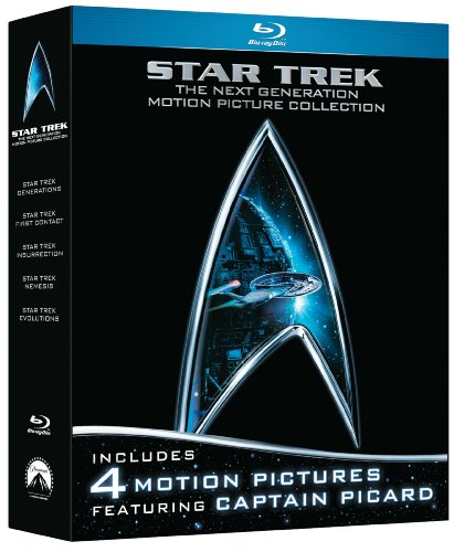 Star Trek: The Next Generation Motion Picture Collection (First Contact /  Generations / Insurrection / Nemesis) [Blu-ray]