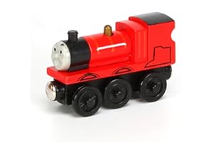 Flmenunu 1:43 James Wooden Train Set Toy Magnetic Trains Kids Toys