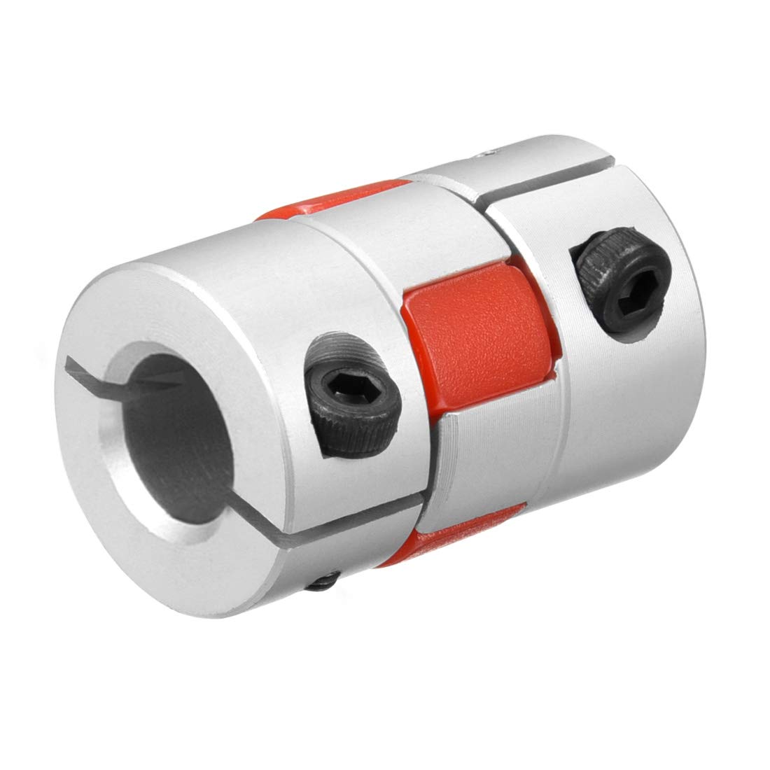 Sourcingmap Shaft Coupling 10mm to 10mm Bore L30xD20 Flexible Coupler Joint for Servo Stepped Motor