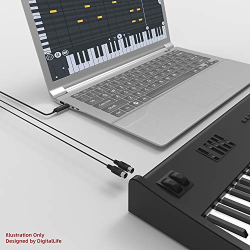 DigitalLife BM1001 USB TypeA MIDI Interface Converter Cable Pricepulse