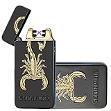 Kivors USB Rechargeable Flameless Electronic Dual Pulse Arc Cigarette Lighter Belief