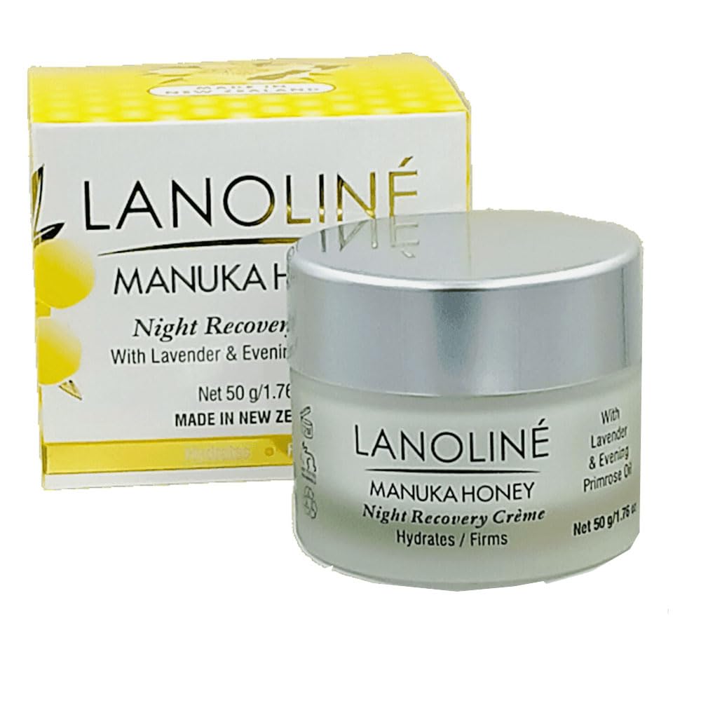 Lanoline Manuka Honey Night Recovery Creme 1.76 Fl Oz by Pearson and Craig Cosmetics