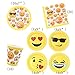 HAZOULEN Emoji Birthday Party Supplies - Serves 16
