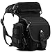 REEBOW GEAR Military Tactical Drop Leg Bag Tool Fanny Thigh Pack Pouch Motorcycle Thermite Versipack Black