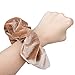 Scrunchies for Women Neutral Velvet Scrunchies for Hair Jaciya Elastic Thick Scrunchy Hair Bands Ties Bobbles Ponytail Holder Hair Accessories