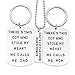 O.RIYA Fathers Mothers Birthday Jewelry Necklace Gift, Mommy Daddy Son Stole Heart Little Boy Kids Love Pendant Necklace Set of 3