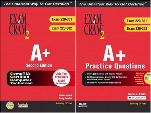 A+ Exam Cram & Practice Test: 0029236731311: Computer Science Books ...
