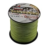 Ashconfish Super Strong Braided Fishing Line-4 Strands Fishing Wire 500M/546Yards Fishing String-Abrasion Resistant Incredible Superline Zero Stretch Small Diameter