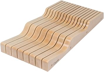 Amazon Com The Wave Knife Block Drawer Insert Holds 15 Knives