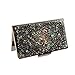 Business Name Card Holder Stainless Steel case Mother of Pearl Art Arabesque
