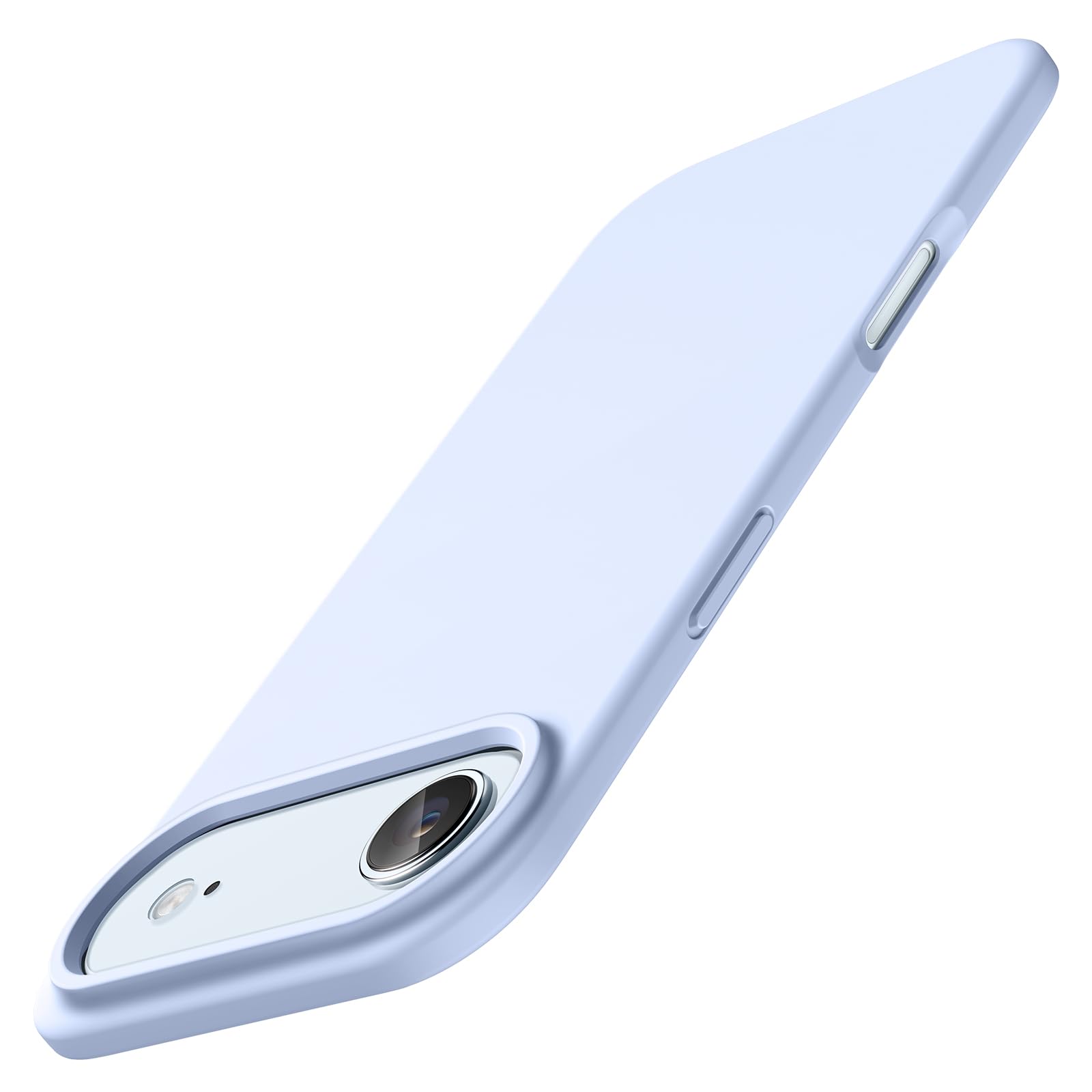 Photo 1 of JETech Liquid Silicone Case for iPhone 17 Air, Silky Soft Touch Full-Body Protection, Anti-Scratch Shockproof Phone Cover with Microfiber Lining, 6.5-Inch Display (Blue)