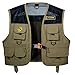 Lucky Bums Kid's Fishing and Outdoor Adventure Vest, Tan, S