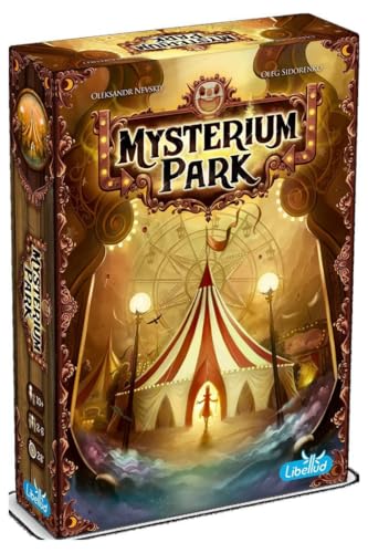 Asmodee Mysterium Park Board Game - Uncover Dark Secrets in a Charming Carnival Setting, Cooperative Mystery for Kids & Adults, Ages 10+, 2-7 Players, 28 Minute Playtime